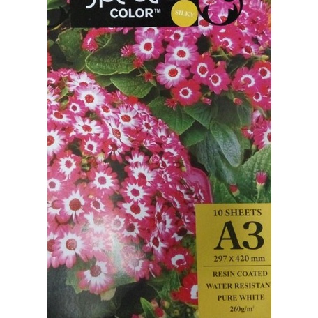 

Silky Photo Paper A3 260Gsm Spectra