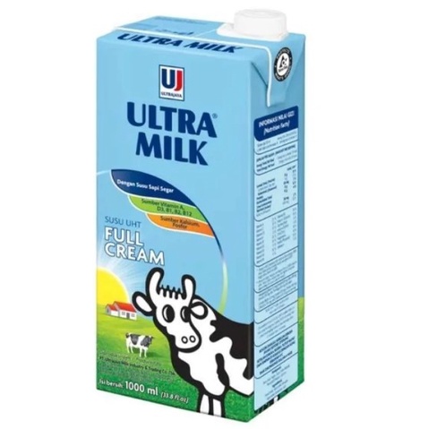 

ULTRAMILK UHT FULL CREAM 1000ML