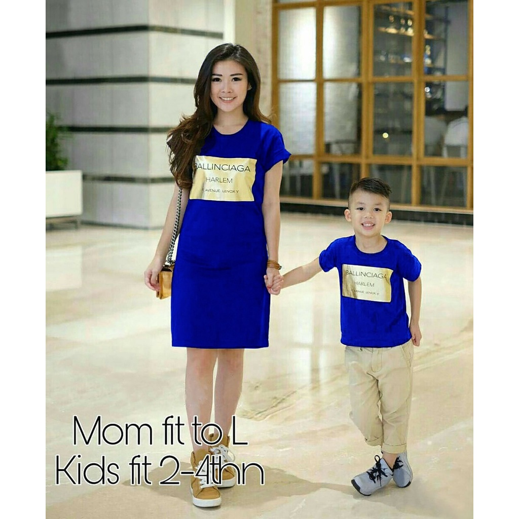 Couple Set Mom Kids Balancing - Baju pasangan ibu anak murah - kaos pasangan ibu anak/baju couple