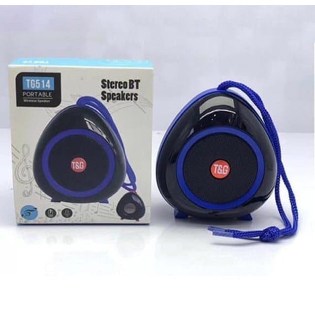 COD SPEAKER BLUETOOTH MINI TG 514 STEREO SPEAKER PORTABLE WIRELESS BLUES TERBARU