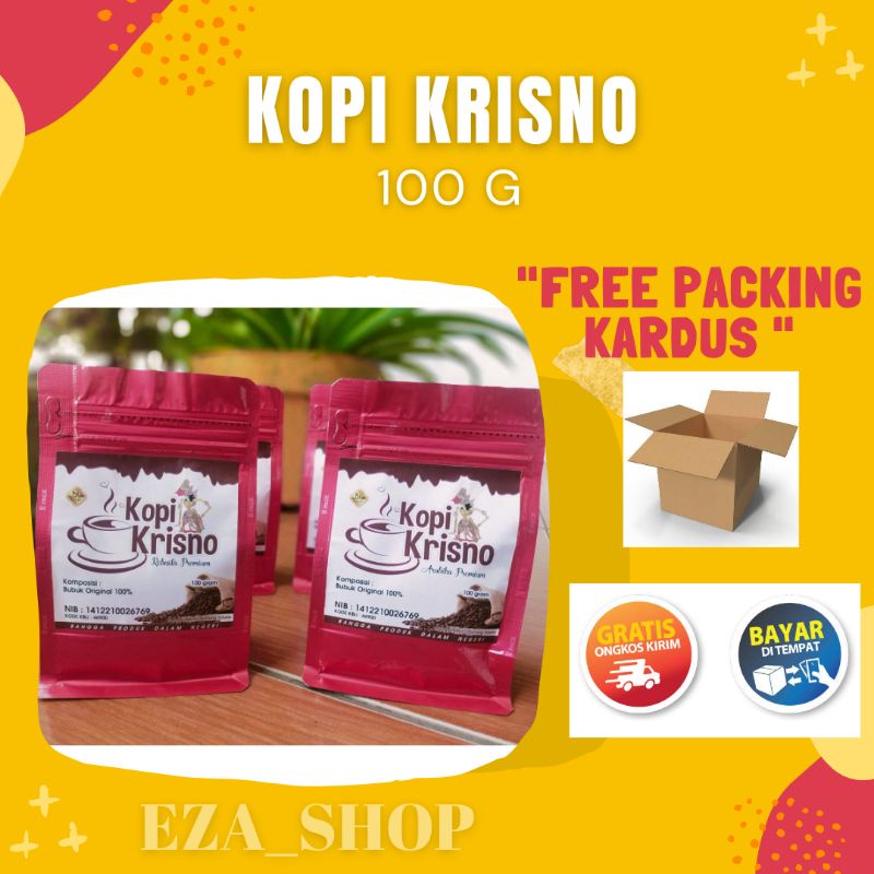 

KOPI KRISNO ROBUSTA Kemasan 100g / KOPI ROBUSTA / KOPI PREMIUM / KOPI BIJI ASLI / KOPI ARJUNO / ARABIKA