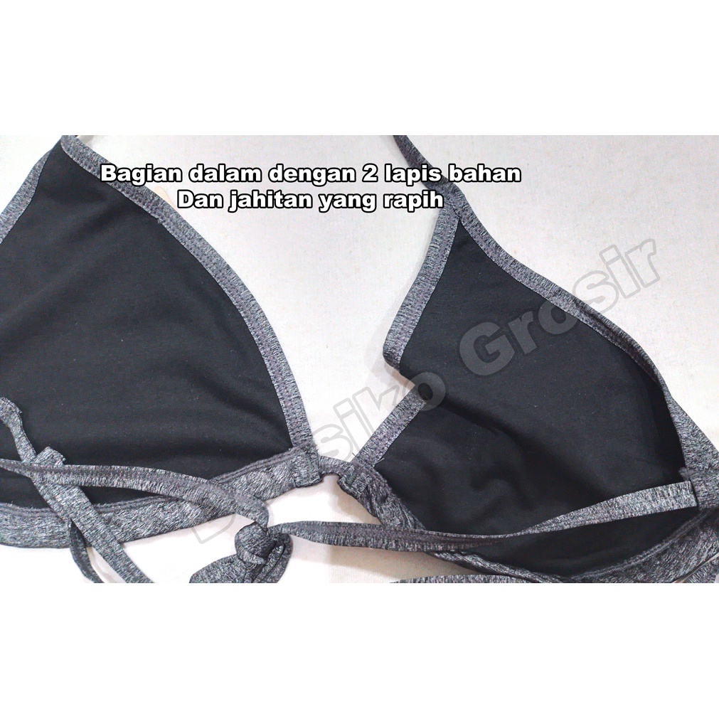 Bikini Set Bra dan CD Lydyly Premium Quality Bikini Two Pieces Sexy Wanita