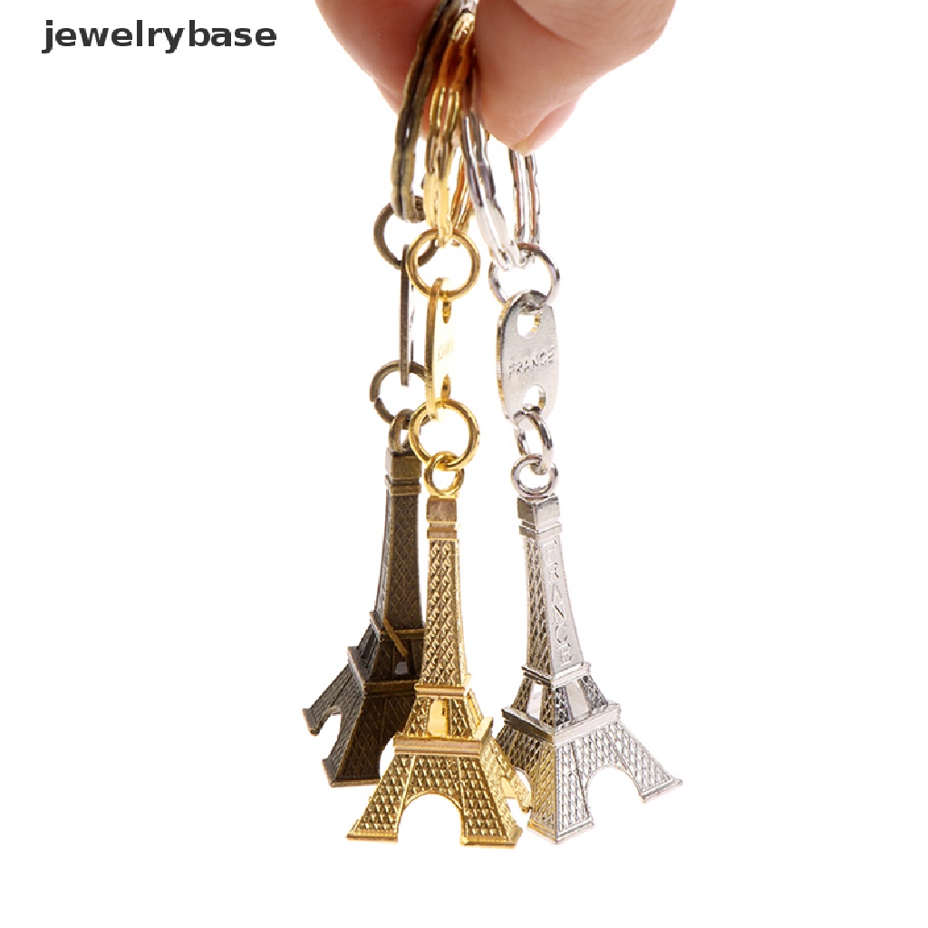 5 Pcs Gantungan Kunci Bentuk Menara Eiffel Paris Untuk Souvenir