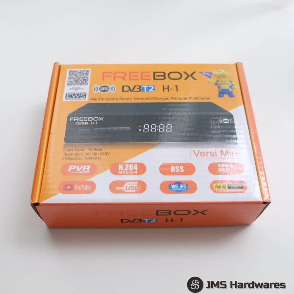 Set Top Box TV Digital FREE BOX DVBT2 H-1 VERSI MINI / SET TV BOX TV DIGITAL