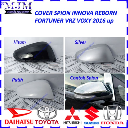 Cover Tutup Spion Innova Reborn Fortuner Vrz Hilux Original Kanan Attau Kiri 2016 2017 2018 2019