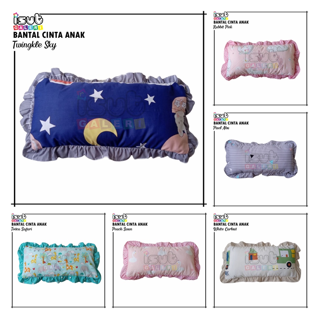 Bantal Cinta Bayi / Bantal Cinta Anak / Bantal Cinta Balita