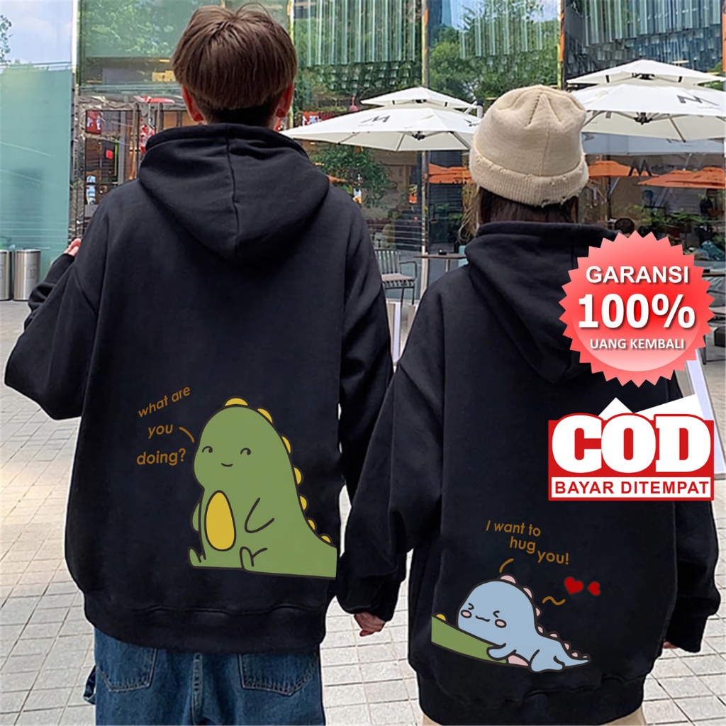 PROMO COD HOODIE COUPLE PASANGAN PRIA WANITA KEKINIAN COWOK CEWEK/REMAJA KEREN TERBARU KOREAN STYLE