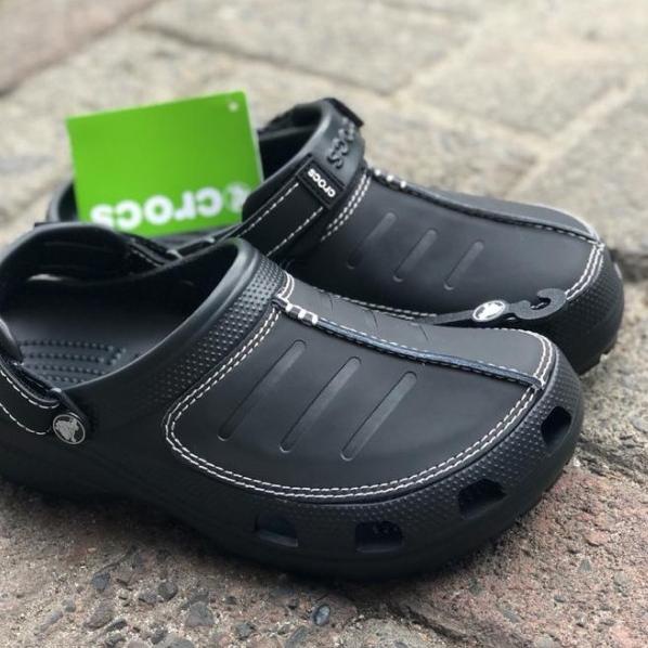 Sandal Pria Crocs Yukon mesa Original/CROCS/CROCS YUKON/SANDAL CROCS - Cokelat, 43