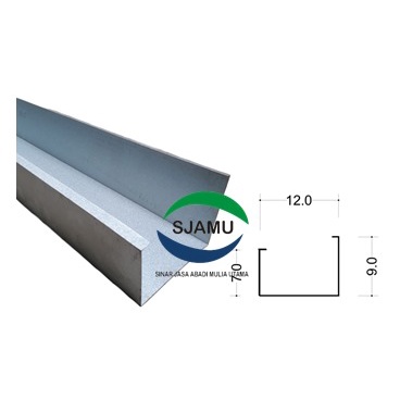Talang Air Rumah (SJAMU Talang Metal) Talang Abadi / Harga Per-batang t.030 P. 4m'
