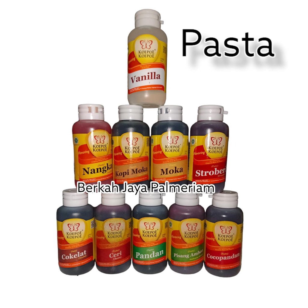 

Perisa pasta koepoe 60ml / Perasa Makanan / Penguat Aroma Makanan Koepoe Koepoe