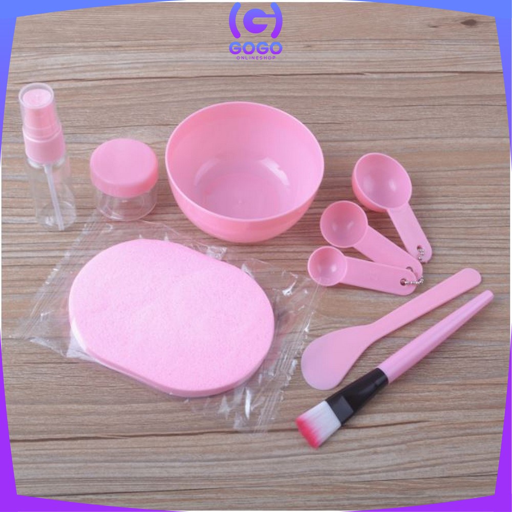 GOGO-K61 Mangkok Masker Set 9 in 1 / Mask Tools Set Kuas Alat Make Up / Mangkuk Masker / Alat Masker Wajah