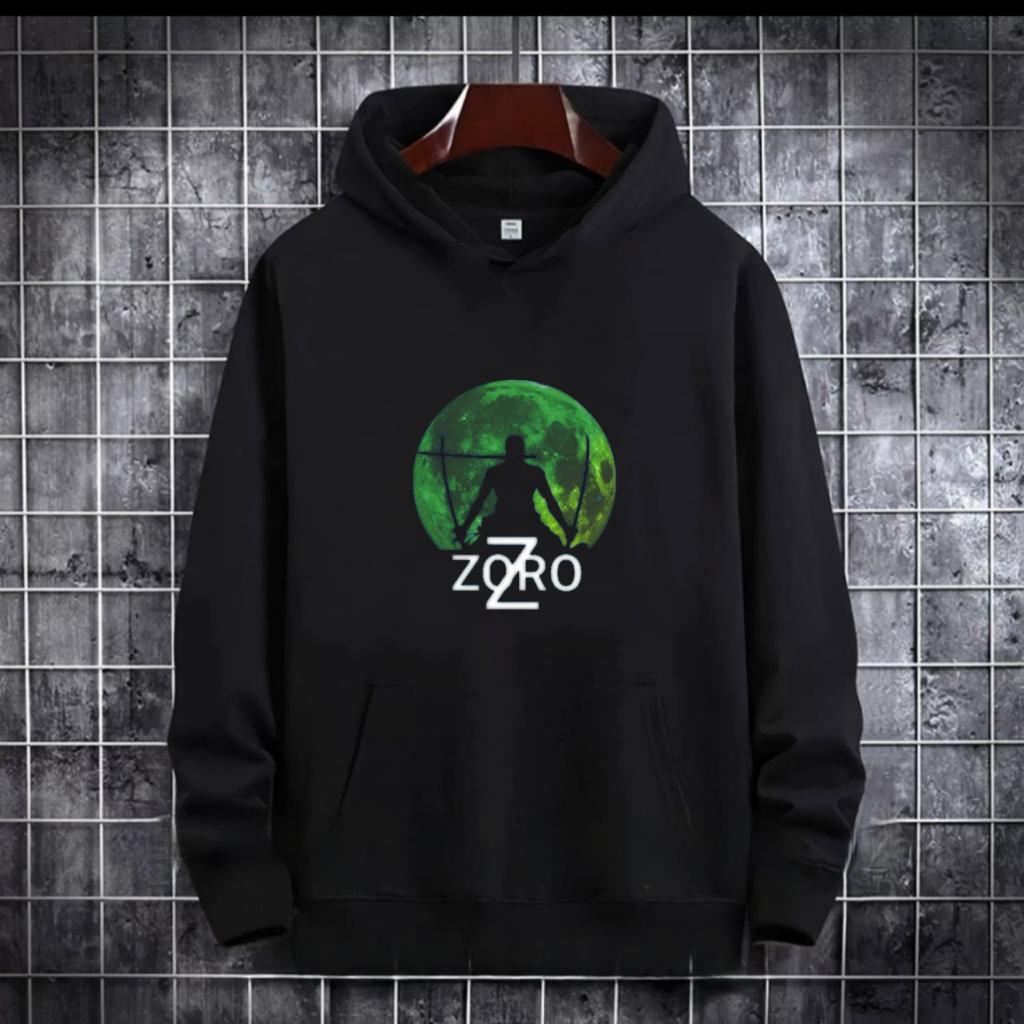 SWEATER HOODIE ZORO / HOODIE MURAH TERLARIS / HOODIE POLOS / HOODIE PRIA DAN WANITA / UNISEX
