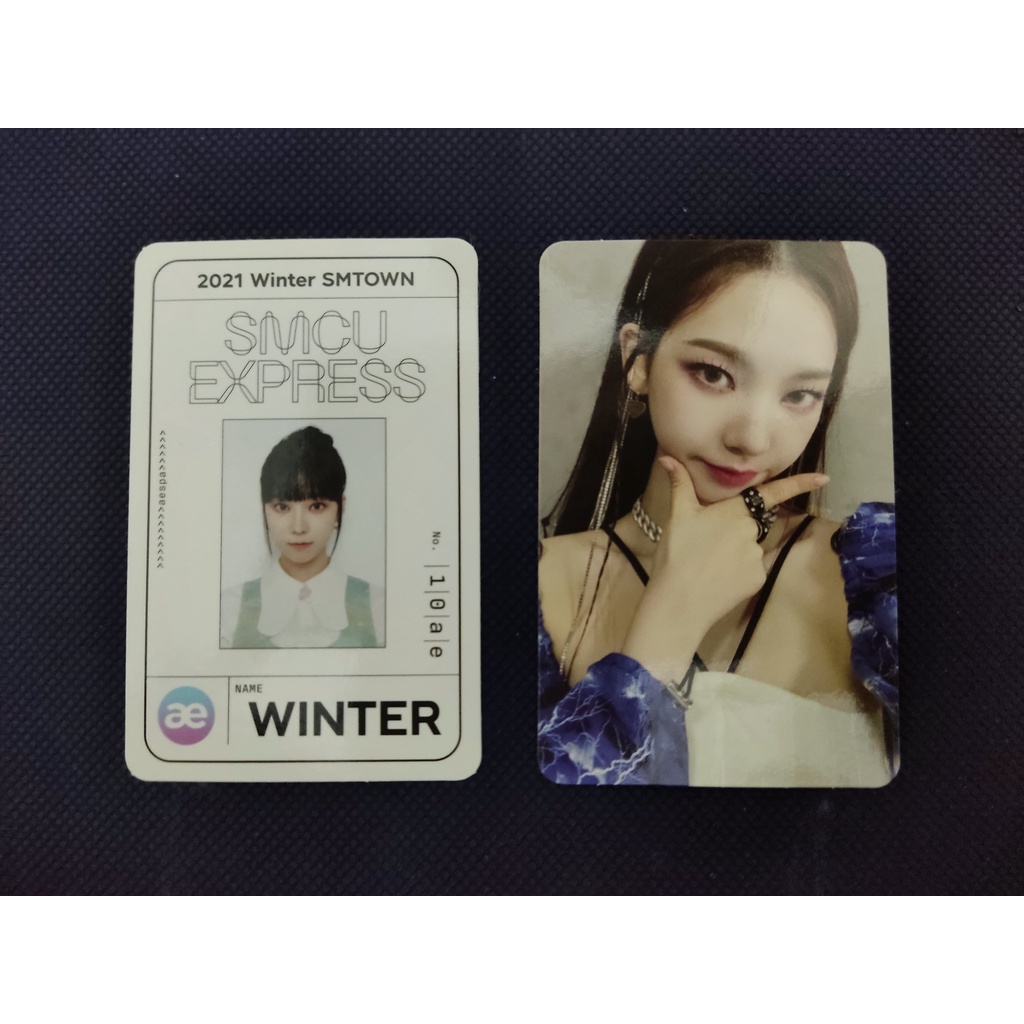 [READY] aespa SMCU OFFICIAL Photocard Karina Winter