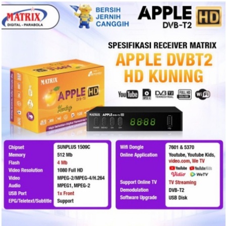 STB FREE BOX MATRIK APPLE TV DIGITAL