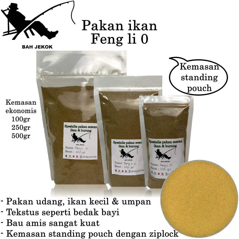 Pelet Feng li 0 Umpan Pakan Ikan & Udang Untuk Akuarium Hias Kecil Bibit Burayak Cupang Koi Guppy SP