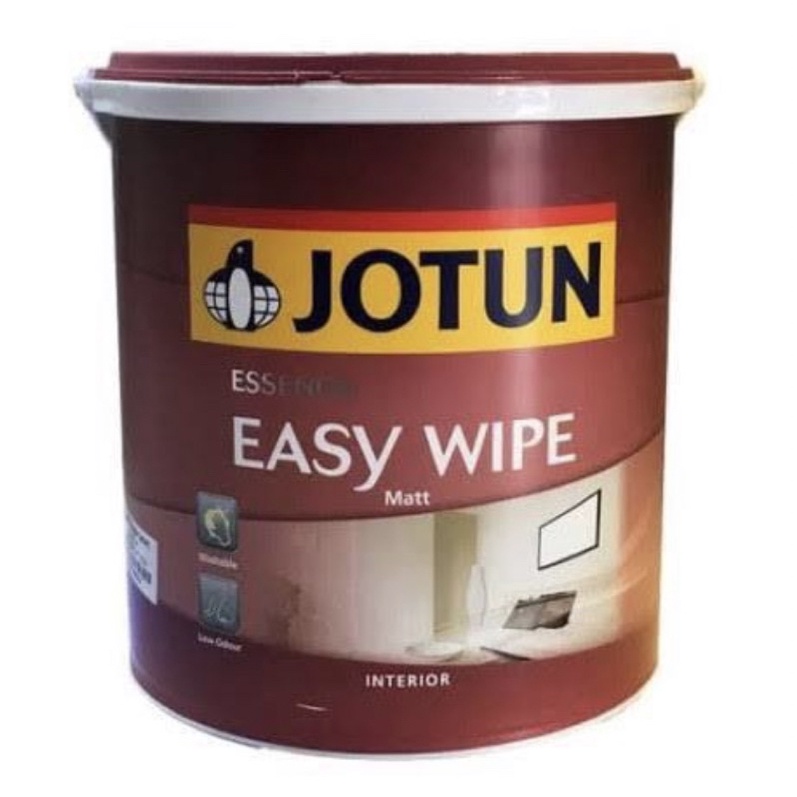 Cat Tembok Jotun Essence Easy Wipe Cat Dinding 3.5 ltr 5kg 5 kg 2185 Oriental Red