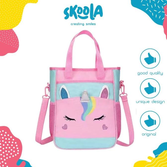 Skoola Tas Selempang Les Renang Anak Karakter Perempuan Unicorn Tuttu