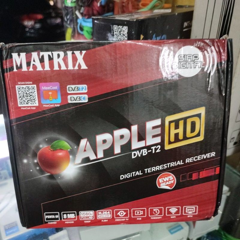 Set top box Matrix apple merah