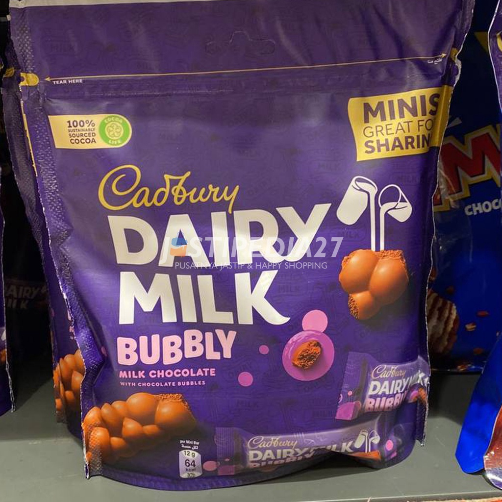 

Cadbury Dairy Milk Bubbly Milk Chocolate 204g