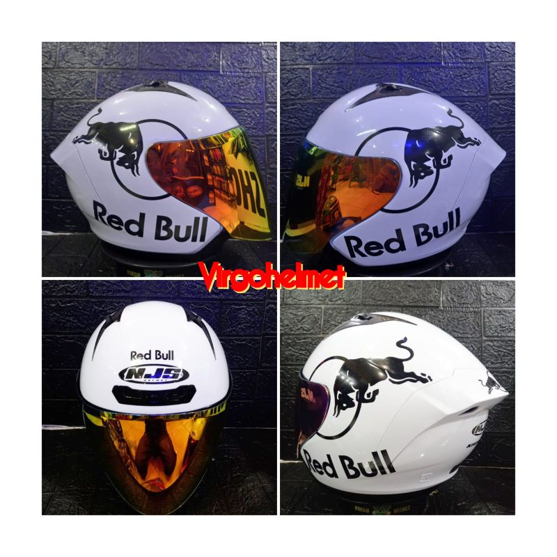 NJS KRONOZ SOLID WHITE PAKET GANTENG REDBULL ORIGINAL (ongkir Termurah 2 kg)