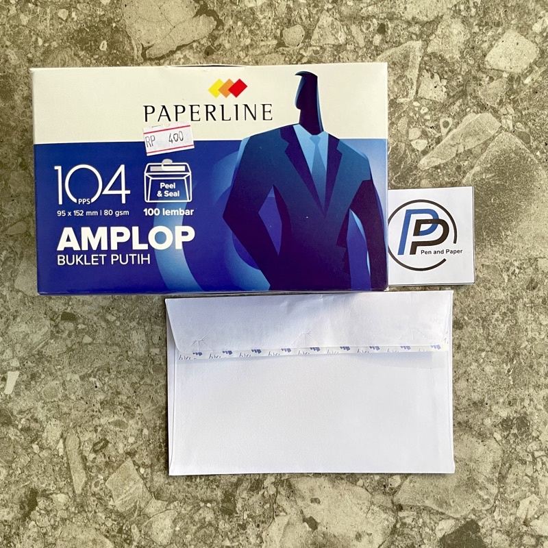 

Amplop Buklet Putih Paperline 104 1 Pack