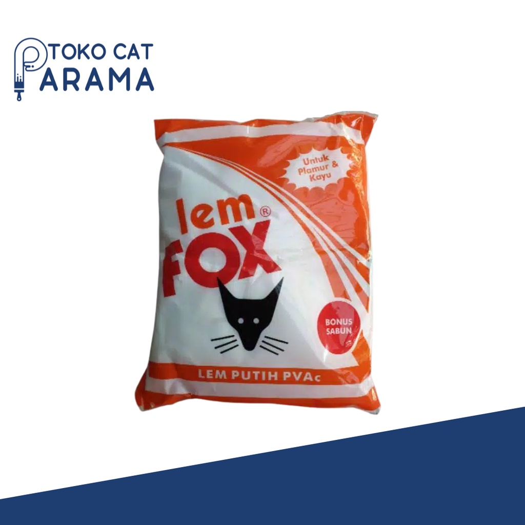 Lem Fox Putih 800 Gram - Plastik