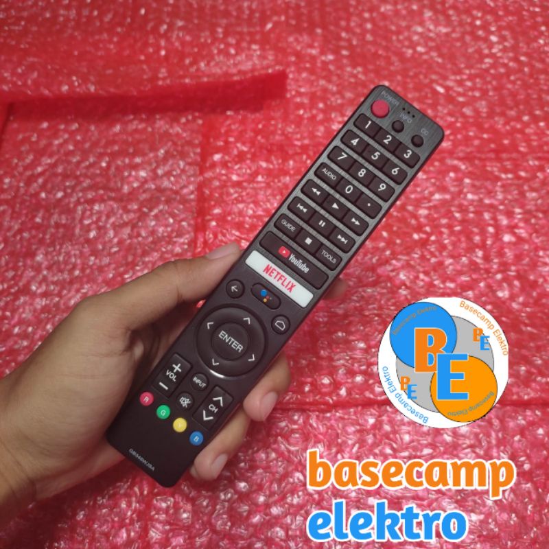 Remote SHARP AQUOS Android TV 100% Terbaru Pengganti GB326WJSA 2T C32BG1I 2T C42BG1I 2T C50BG1I 2T C55BG1I Remote TV SHARP Android Remot SHARP