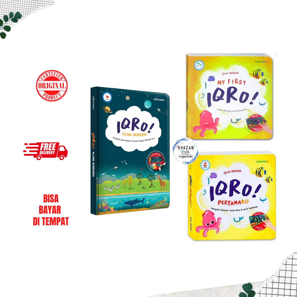 IQRO Pertamaku / My First IQRO / IQRO Alam Semesta  dari Salamkids