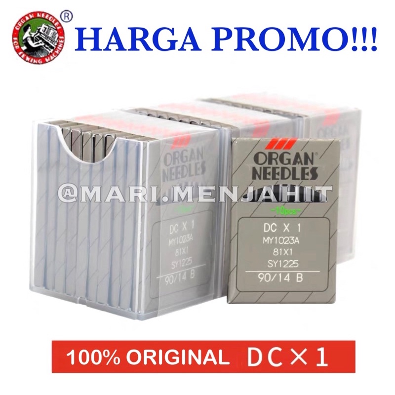 Jarum Jahit Organ DCx1 / DCx27 - Obras Industri Original Japan