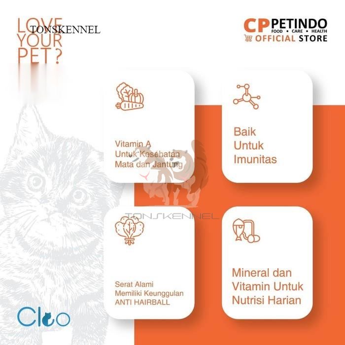 Cleo Persian Cat Food 7 kg 7 Kg Makanan Kering Anak Kucing Dewasa Anakan Meo Me-o