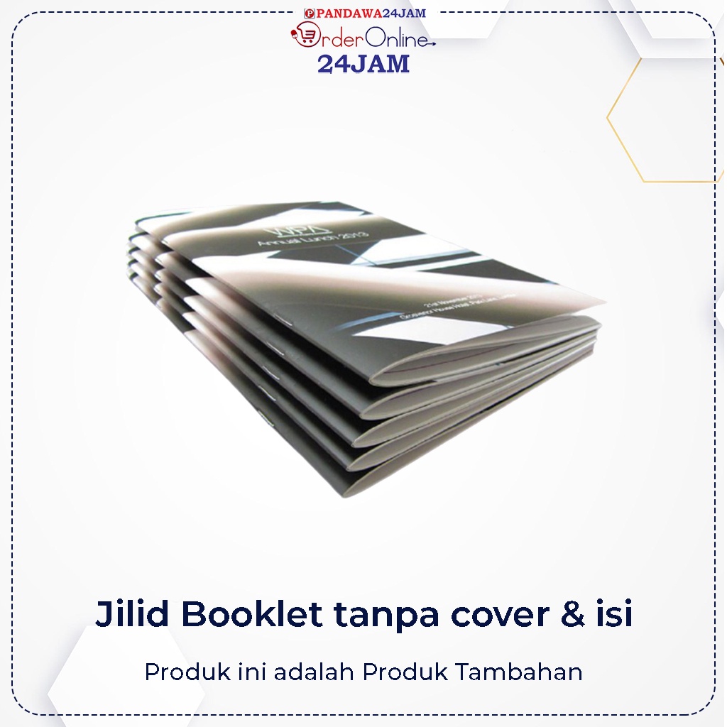 JILID BOOKLET / STEPLES TENGAH (TANPA COVER &amp; ISI)