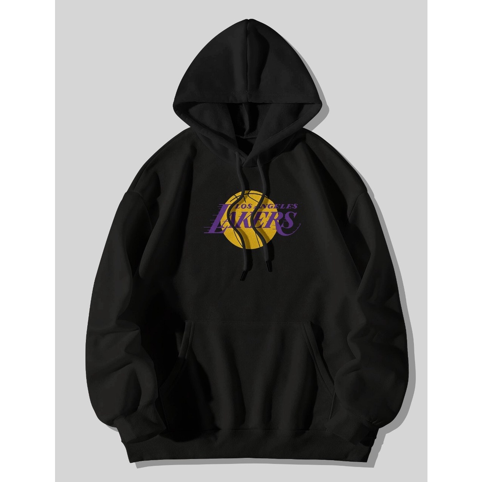 SWEATER HOODIE LAKERS BULAT FULL SABLON KUALITAS DISTRO PREMIUM UNISEX PRIA WANITA - HOODIE JUMBO LAKERS PRIA WANITA - HOODIE LAKERS BULAT PREMIUM ALL SIZE M L XL XXL XXXL