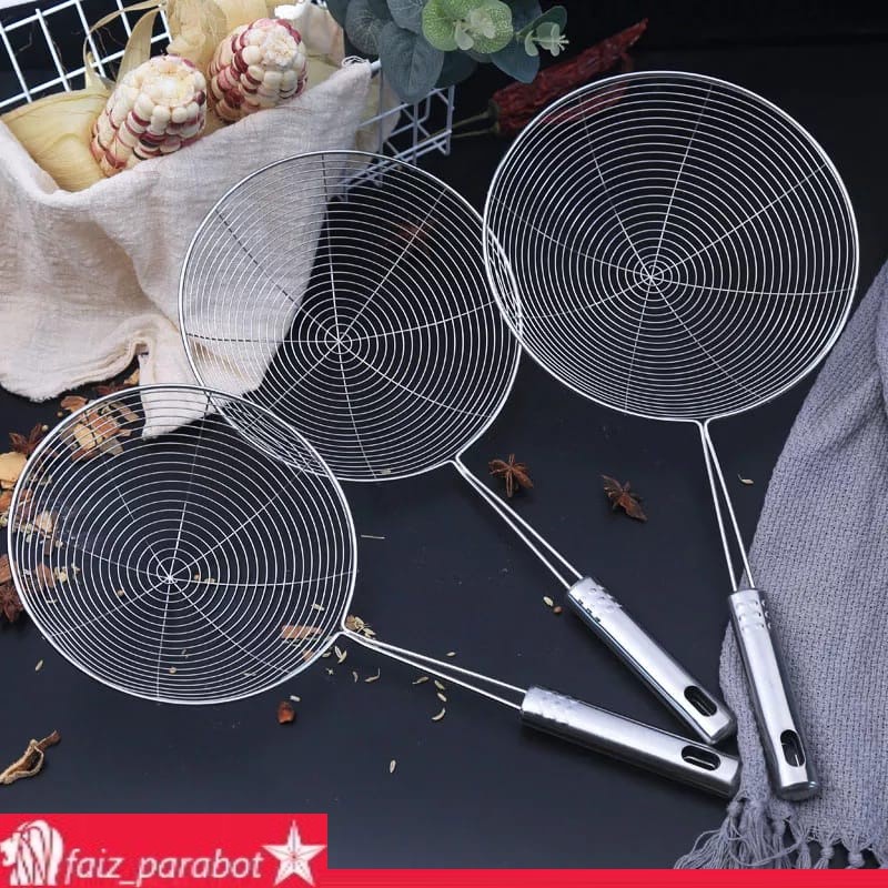 TERMURAH  SEROK PENGGORENGAN INOX STAINLES STELL