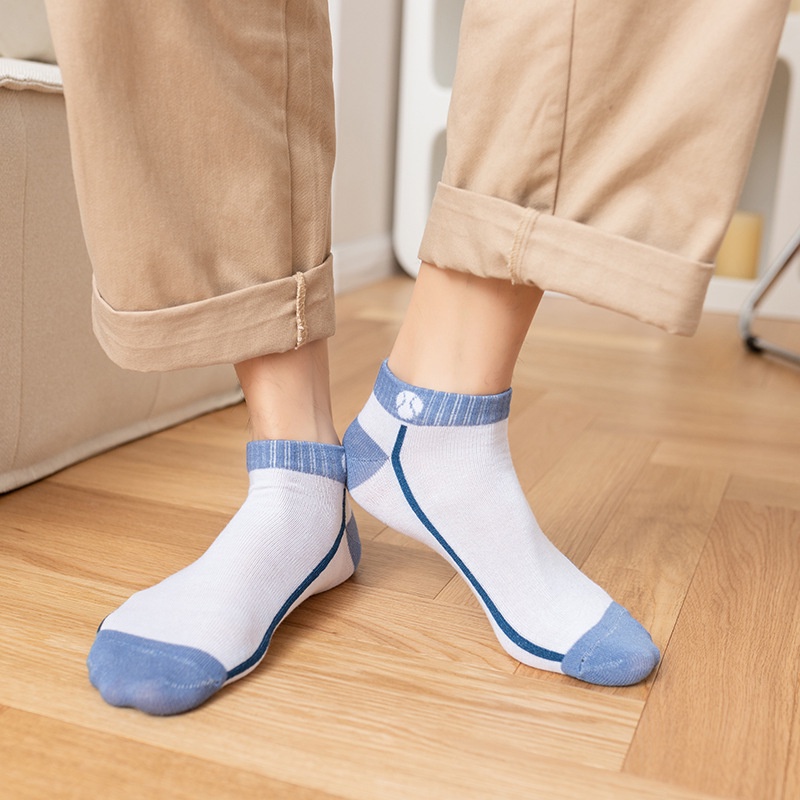 WJ1486 Kaos Kaki Tennis Pendek Semata Kaki Ankle Sock Unisex