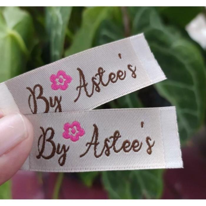

Ready Stock Label Woven / Label Baju / Label Jilbab / Label Bordir / 030