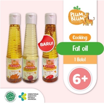

Plum & Blum Chicken Fat Oil Beef Fat Oil Minyak Mpasi BB Booster - 140 ml Plum&Blum