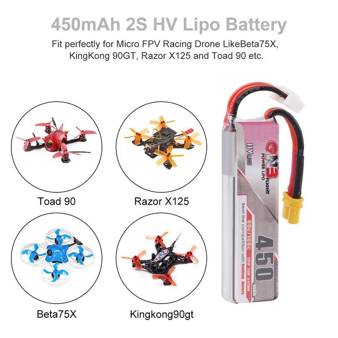 Lipo 2s 7.4V 500mah superlight dan Powerfull