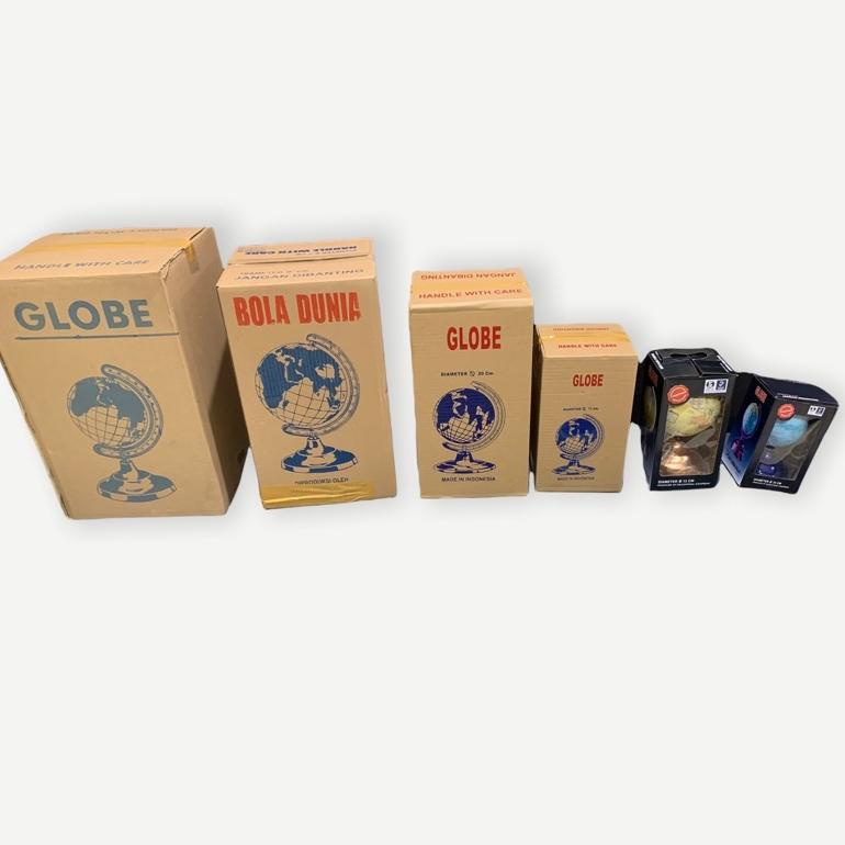 

⇞ [PROMO] GLOBE - BOLA DUNIA DIAMETER 25,20,15,13,10 CM MR46