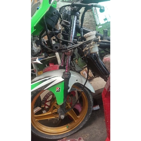 shock depan ninja zx 2006 copotan
