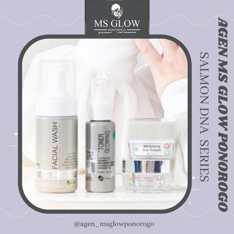 [Agen MS Glow Ponorogo] DNA SALMON SERIES PAKET DNA SALMON