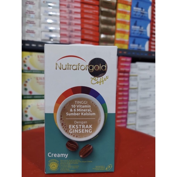 

Nutafor Gold Coffee Original & Creamy 1 Kotak