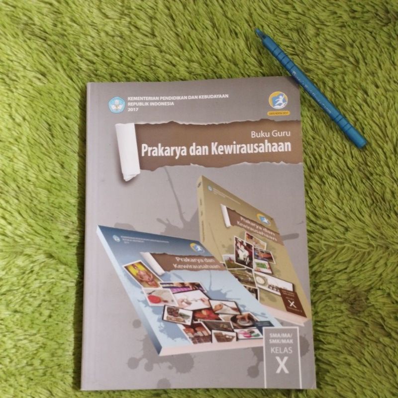 Jual Buku Guru Original Pendidikan Prakarya Dan Kewirausahaan Kelas Sma Smk Shopee Indonesia