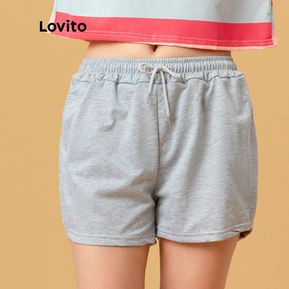 BEFAST - ZEC OOTD Hotpants DILUA / FLEECE Lovito Pant / Hotpanst Wanita Terbaru / Pakaian Santai Wanita Remaja ABG / Celana Pendek Termurah / Hotpants Polos / Fashion Olahraga Wanita Remaja / Celana Pendek Casual