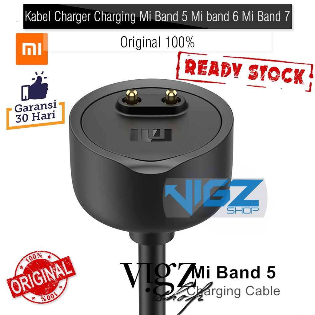 Kabel Charger Charging Mi Band 5 Mi Band 6 Mi Band 7 Original 100%