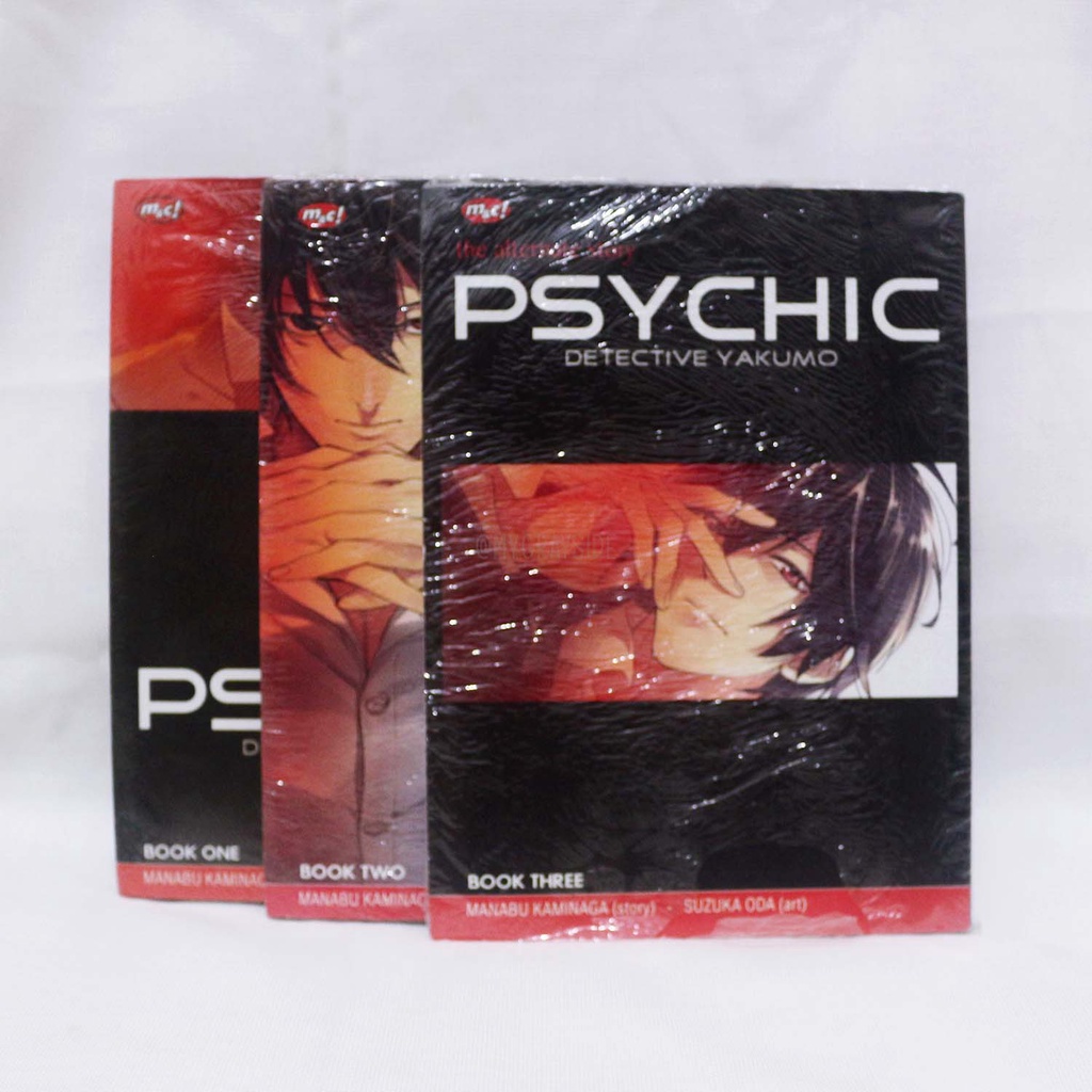 Komik Psychic Detective Yakumo - The Alternate Story SET Vol. 1-3 [by Manabu Kaminaga / Suzuka Oda]