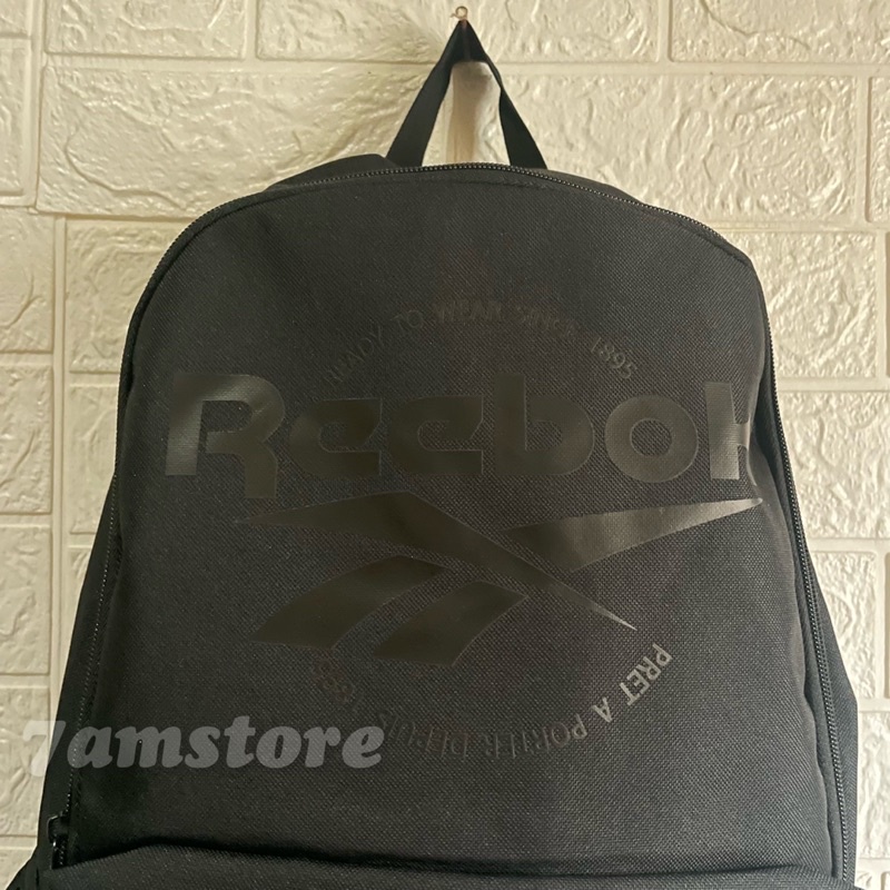 Tas / Backpack Ransel Reebok Classic Black Original