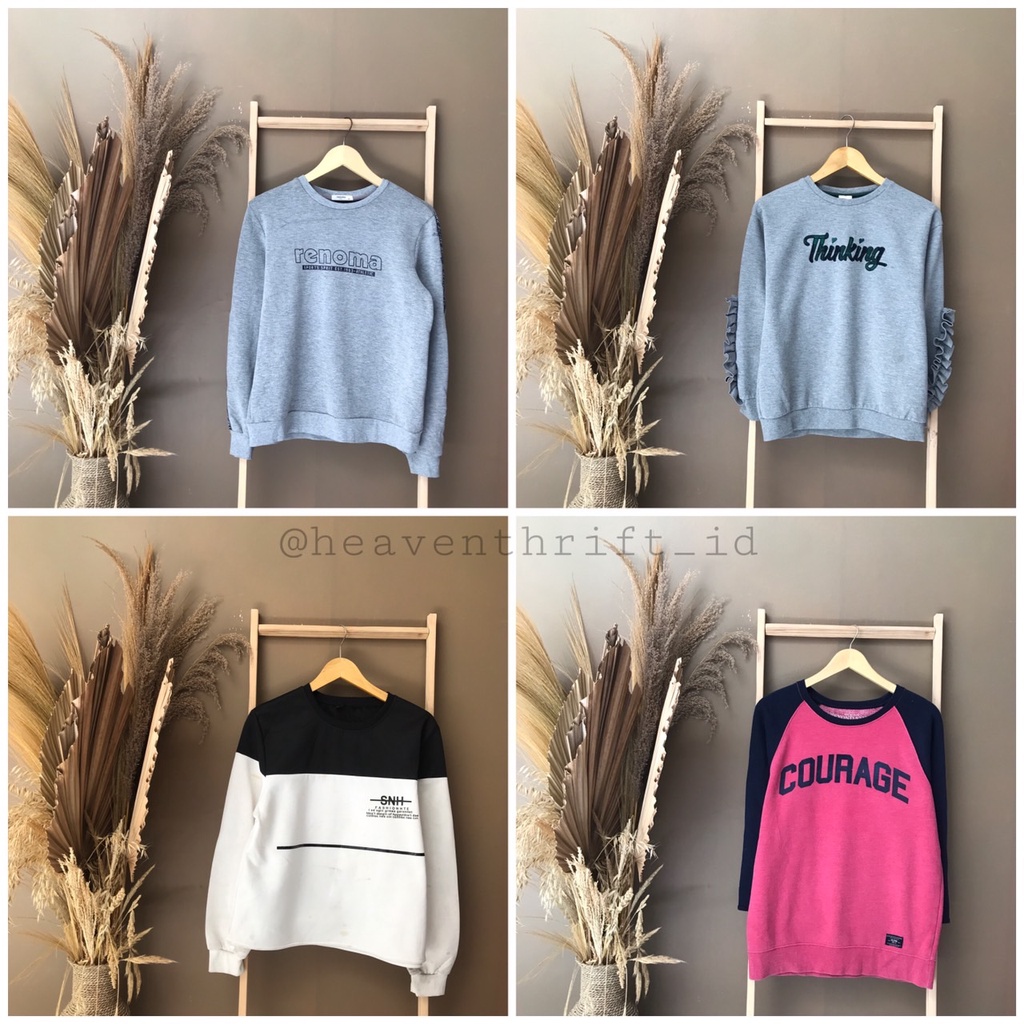 SWEATER CREWNECK THRIFT VOL.22