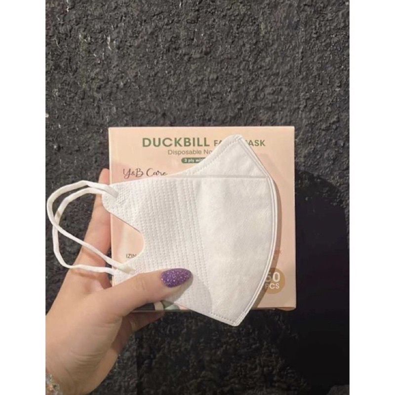 HELLO_masker duckbil YNB isi 50PCS/ masker premium mirip sensi YNB