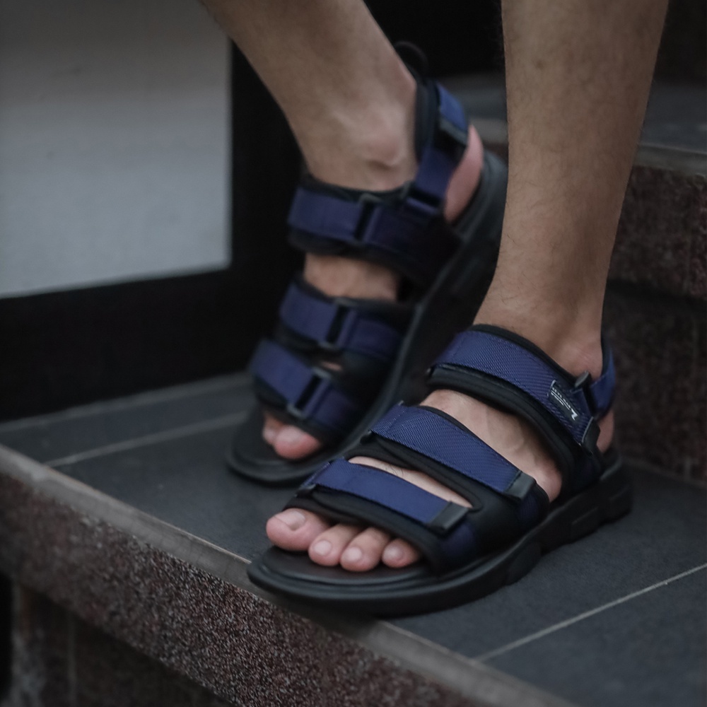 SECRET NAVY |ManNeedMe x Reyl| Sandal Gunung Pria Sendal Pria ORIGINAL