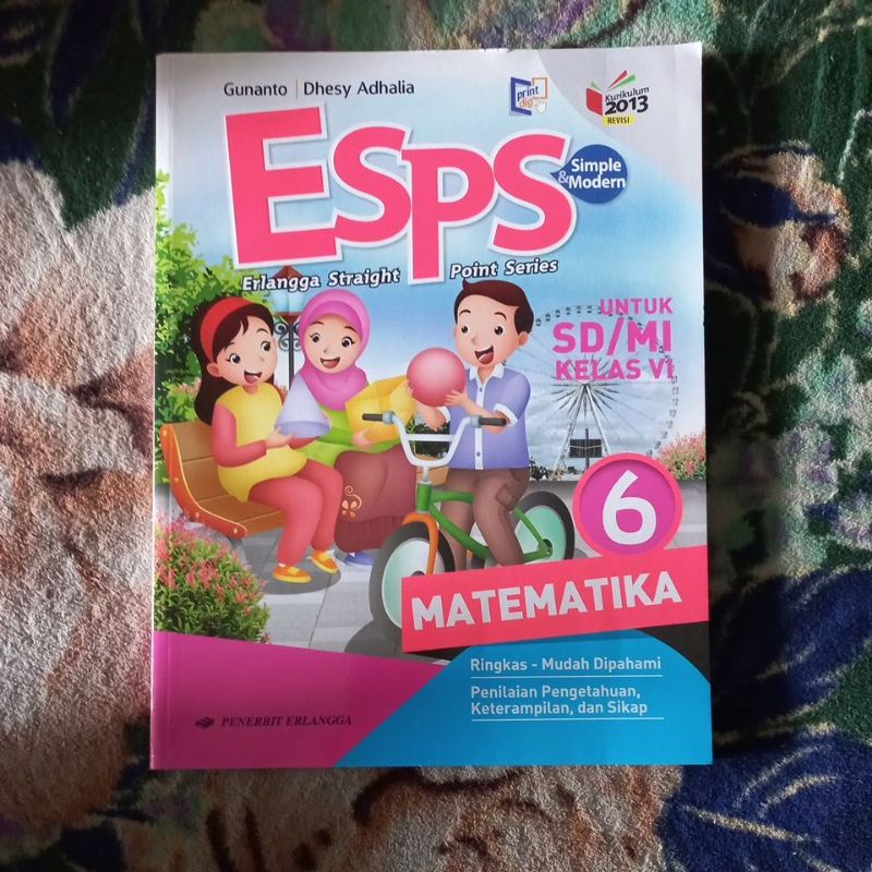 ORIGINAL BUKU ESPS MATEMATIKA KELAS 6 SD